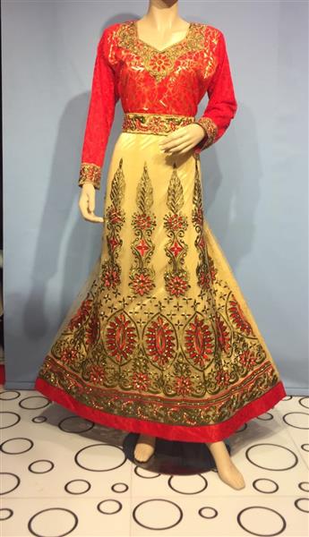 Embroidered oriental dresses