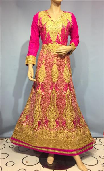 Embroidered oriental dresses