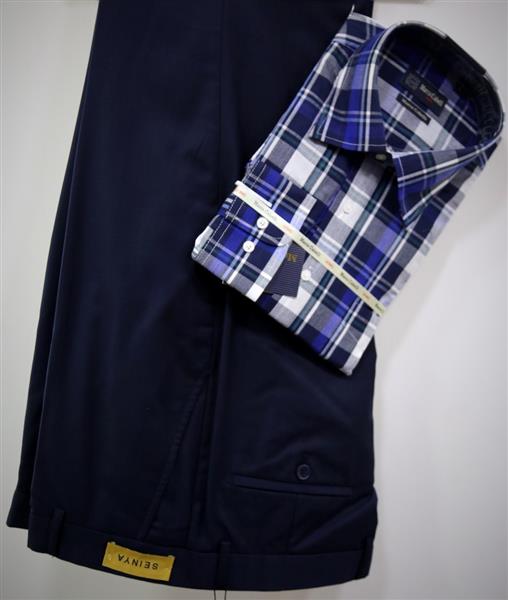 Caro shirt with trouser