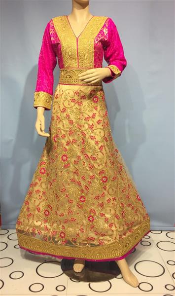 Embroidered oriental dresses