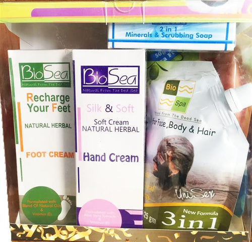 Dead sea salts and mud group