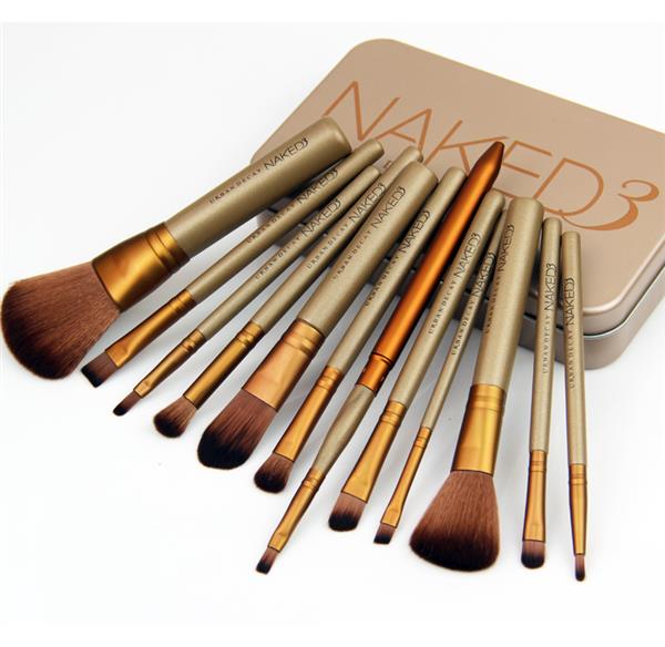 Makeup brushes set - Naked 3
