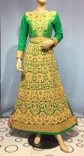 Embroidered oriental dresses