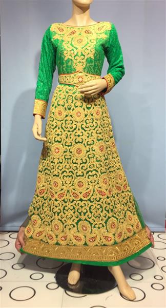 Embroidered oriental dresses