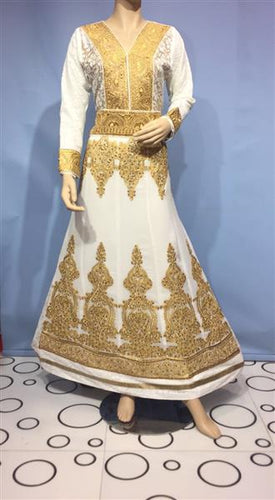 Embroidered oriental dresses