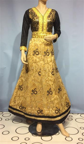 Embroidered oriental dresses