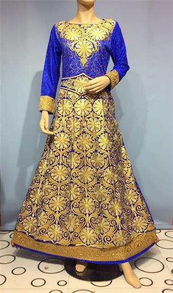 Embroidered oriental dresses