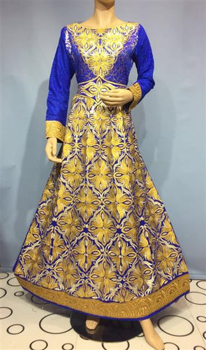 Embroidered oriental dresses