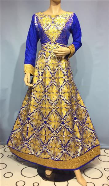 Embroidered oriental dresses