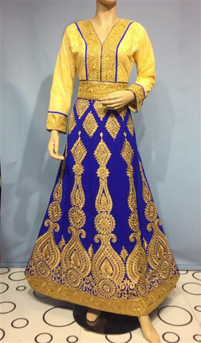 Embroidered oriental dresses