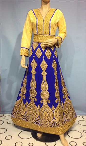 Embroidered oriental dresses