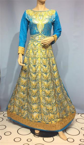 Embroidered oriental dresses