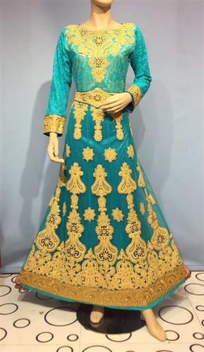 Embroidered oriental dresses