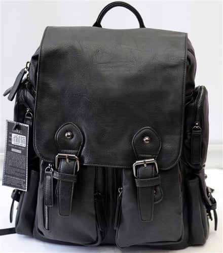 School leather bag