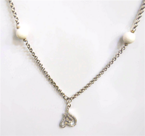 Necklace with a unique hang take shaped of ALLAH word