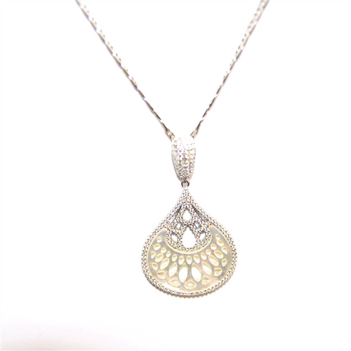 Necklace with a special hang