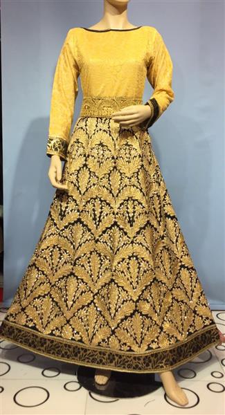 Embroidered oriental dresses