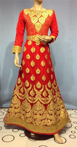 Embroidered oriental dresses