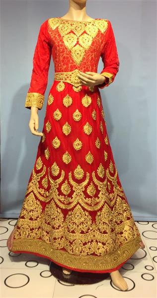 Embroidered oriental dresses